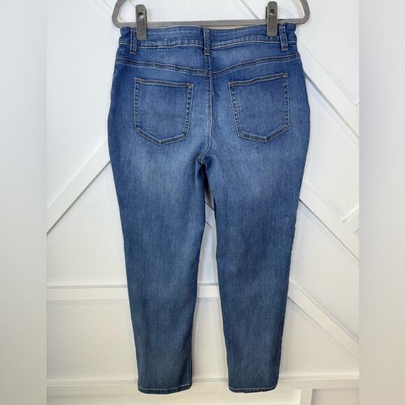 Chico’s Platinum Boyfriend Ankle Jeans Size 0.5 (6) - Picture 4 of 10